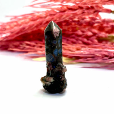 Pudding Stone Snake around Point - Carving