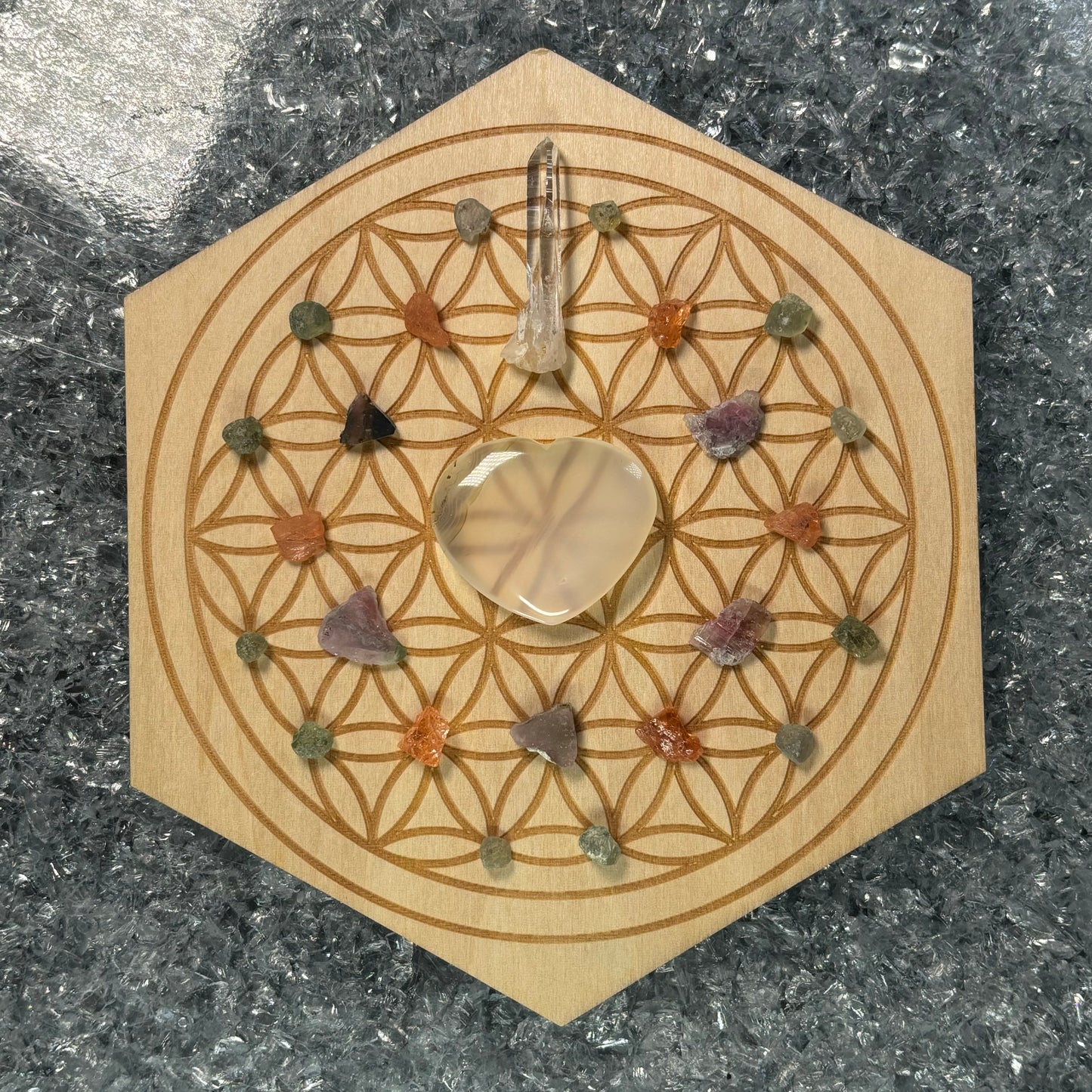 Starting A New Business Venture - 6” Crystal Grid