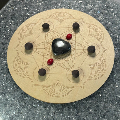 Creating Peace - 6” Crystal Grid