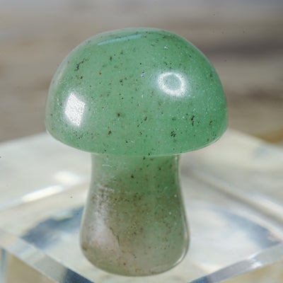 Aventurine Mushroom - Carving