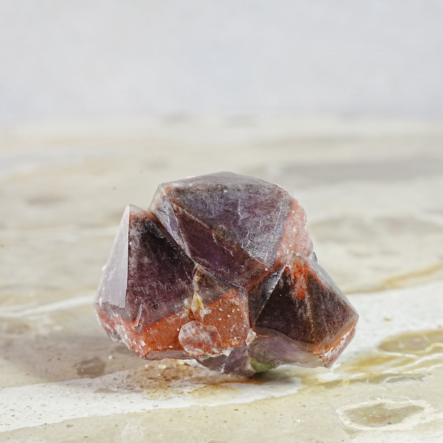 Red Cap Amethyst - Mineral Specimen
