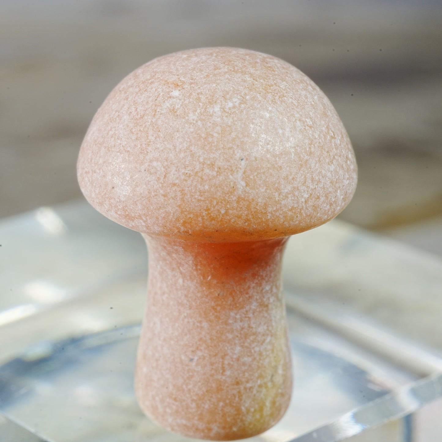 Petalite Mushroom - Carving