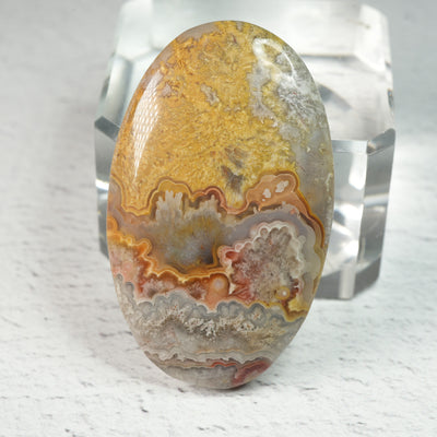 Crazy Lace Agate • Cabochon