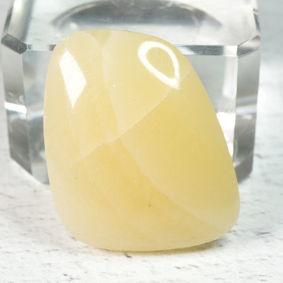 Honeycomb Calcite from Utah - Cabochon