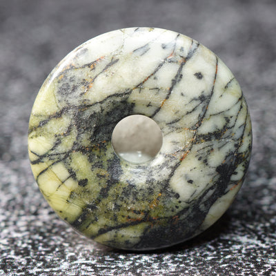 Serpentine Jade - Donut/Pie Stone