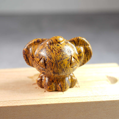 Elephant Skin Jasper AKA Calligraphy Stone Stitch - Carving