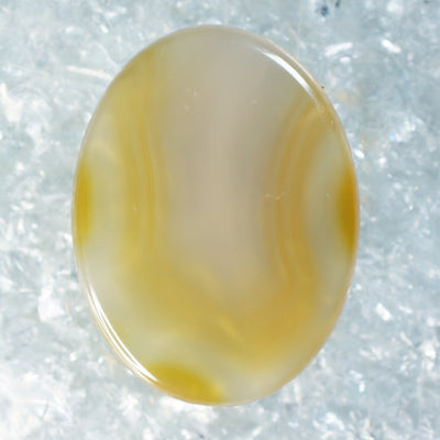 Natural Banded Agate - Cabochon