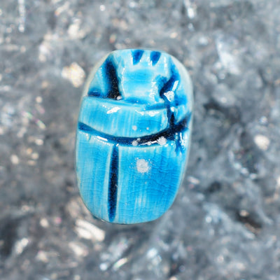 Clay Scarab from Egypt Authentic Egyptian Scarab