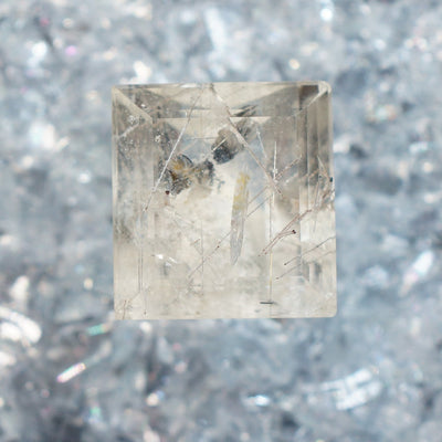 Dendritic and Rutilated Quartz Gemstone for Jewelry Making