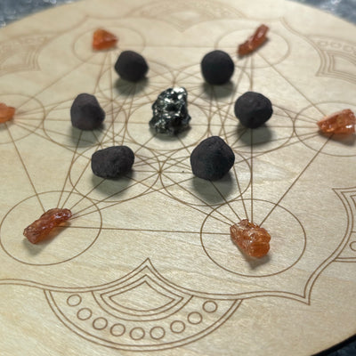 Regaining Stability - 6” Crystal Grid