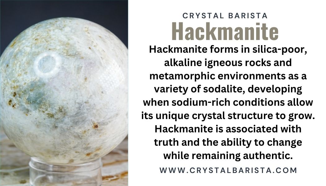 Hackmanite - Sphere *Fluorescent*