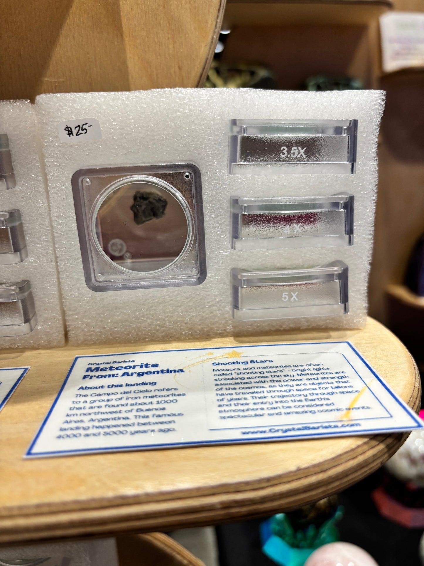 Meteorite in Magnification Box Set