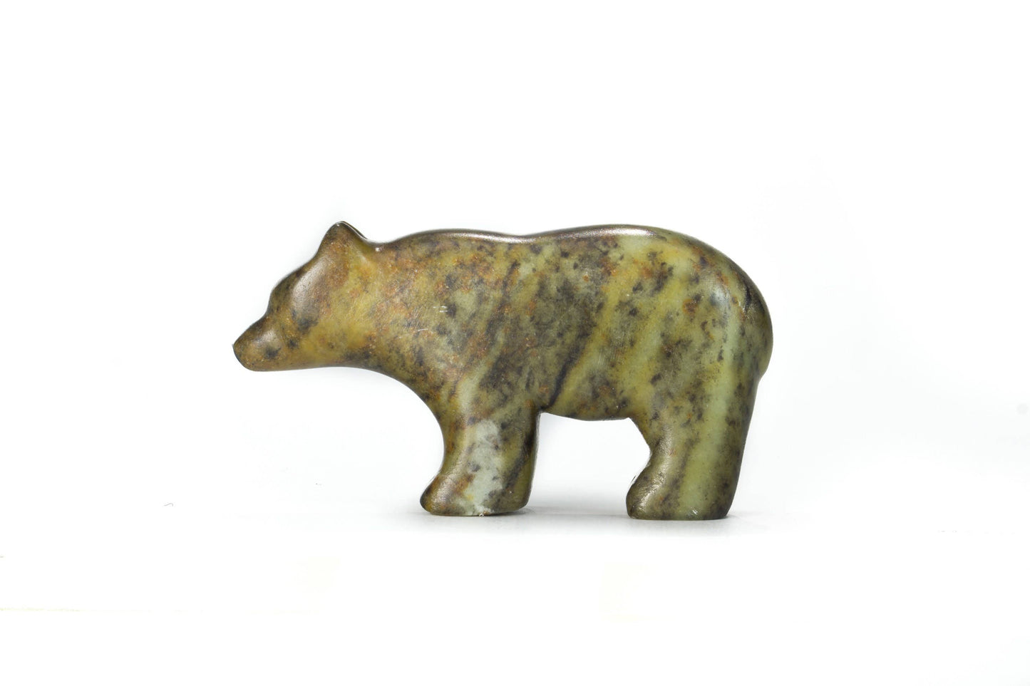 Bear Soapstone Carving and Whittling—DIY Arts and Craft Kit.