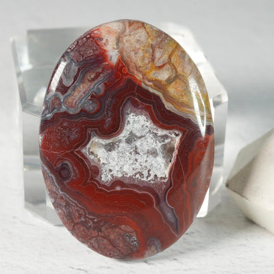 Crazy Lace Agate • Cabochon