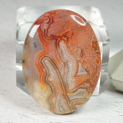 Crazy Lace Agate • Cabochon