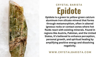 Epidot Crystal from Australia - Mineral