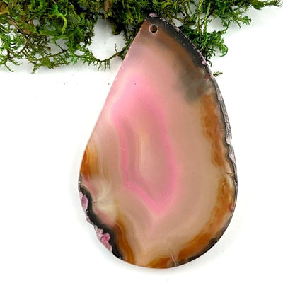 Brazilian Agate - Drilled Pendant