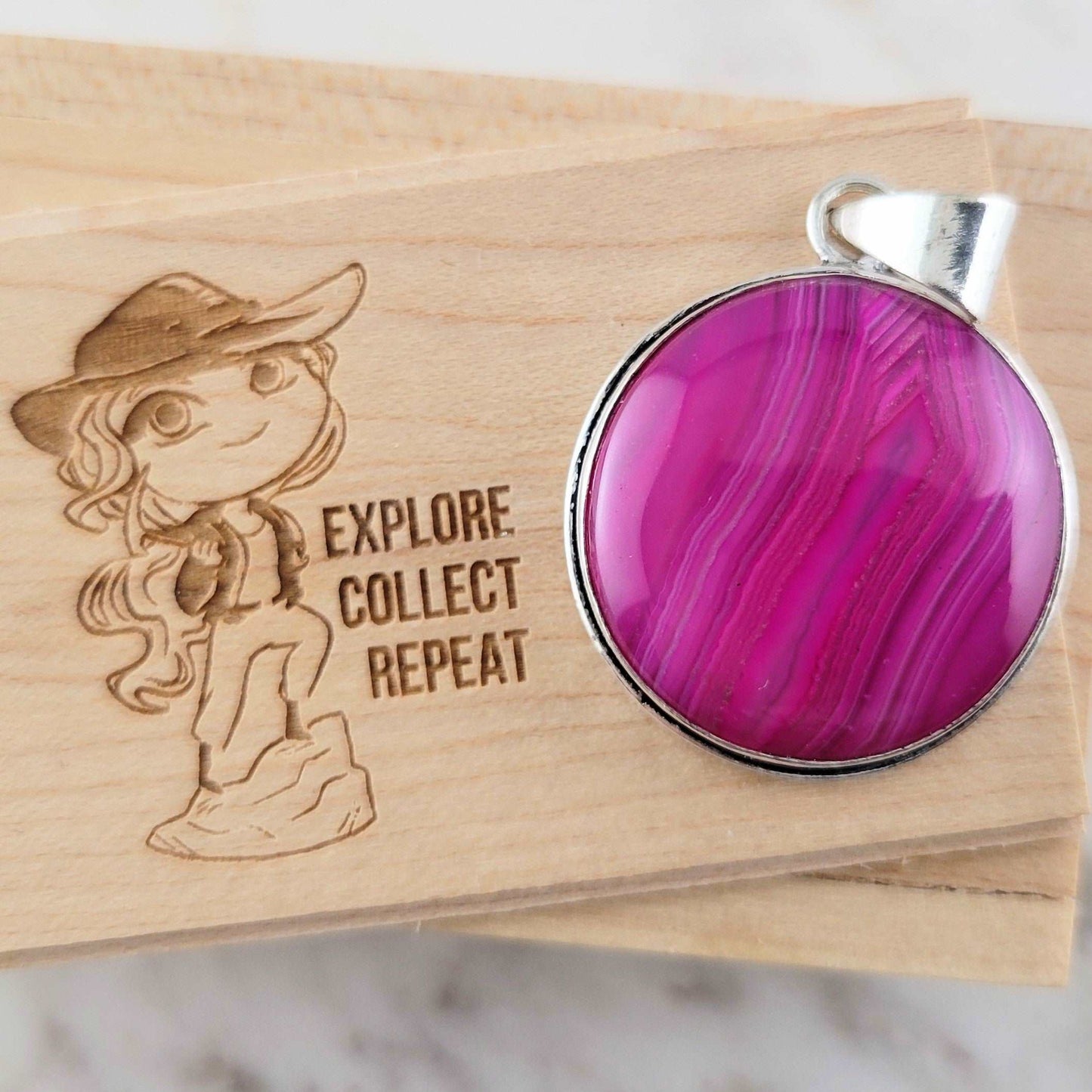 Brazilian Agate Pendant