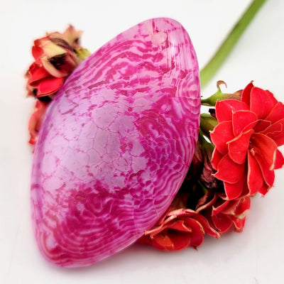 Dragon Scale Agate - Drilled Pendant