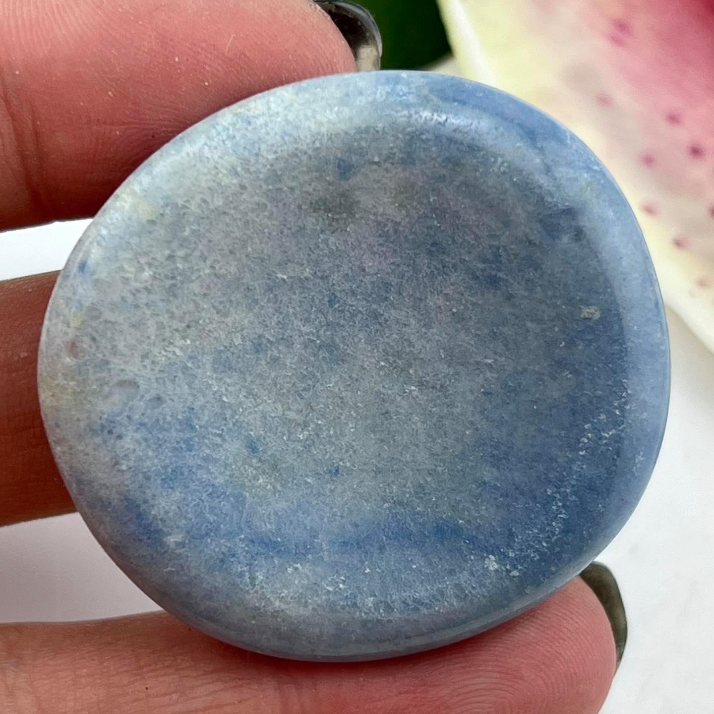 Blue Aventurine - Large Worrystone