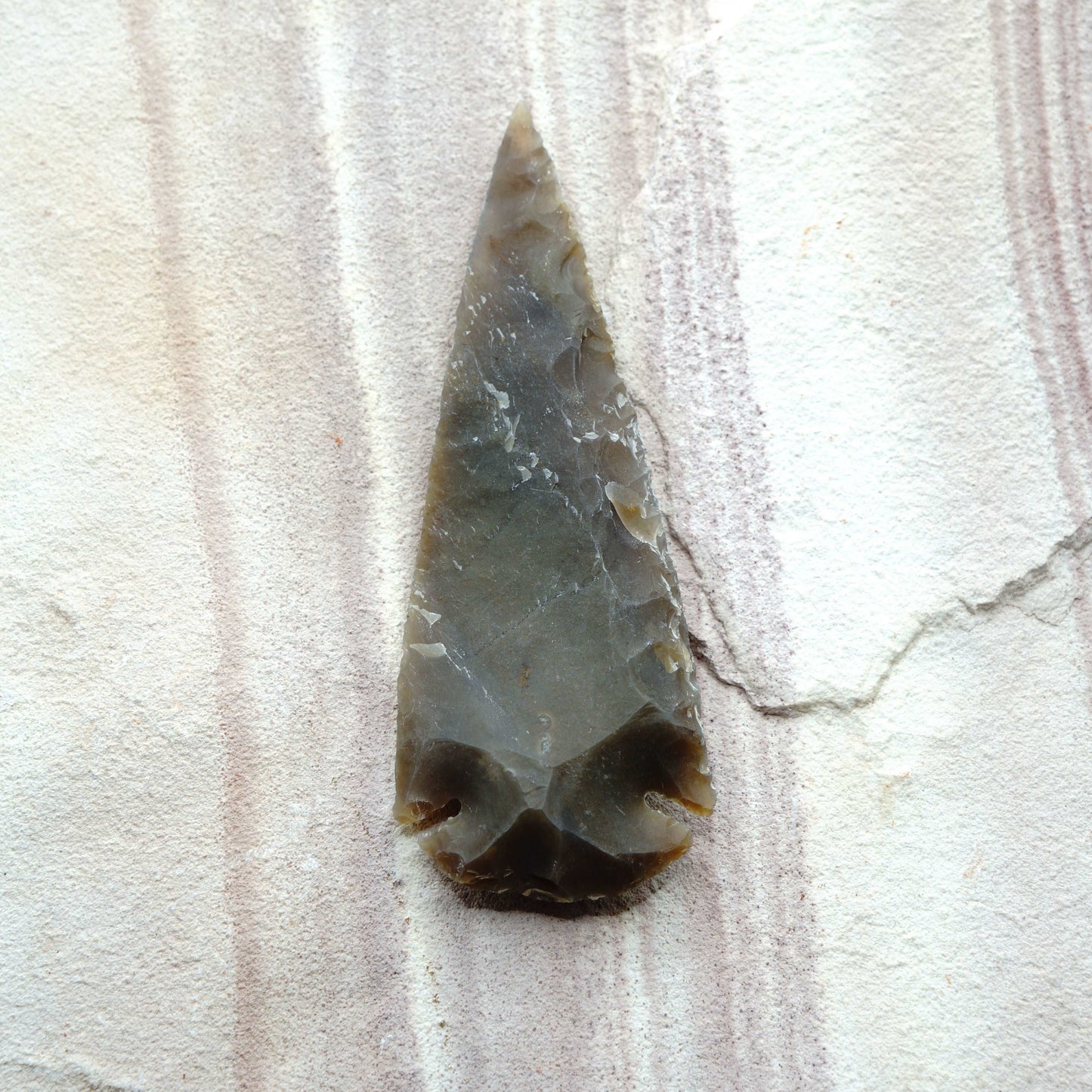 Rainbow Chert - XL Arrowhead