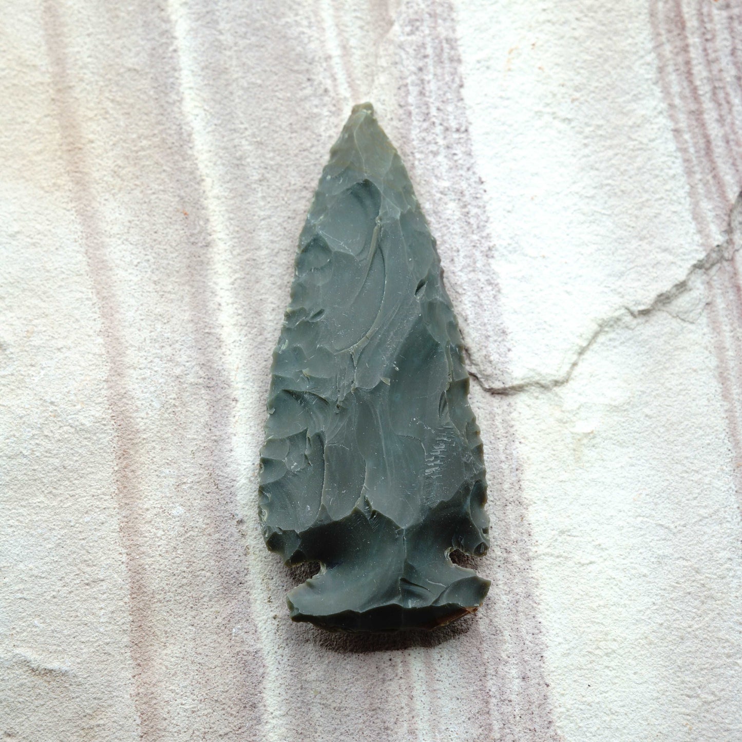 Rainbow Chert - XL Arrowhead