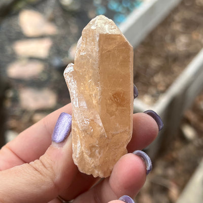 Tangerine Aura Quartz - Crystal
