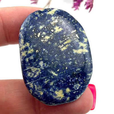 Denim Lapis - Doubled Domed Cabochon