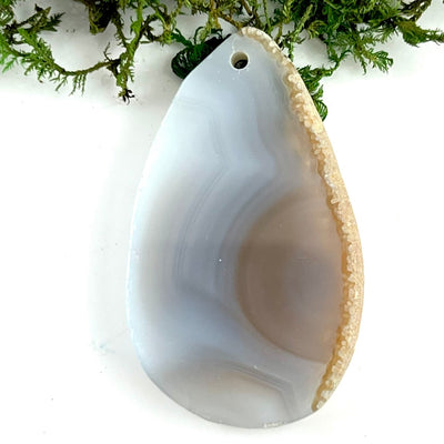 Brazilian Agate - Drilled Pendant