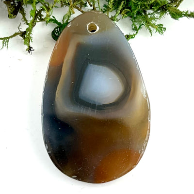 Brazilian Agate - Drilled Pendant