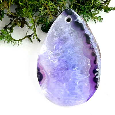 Brazilian Agate - Drilled Pendant