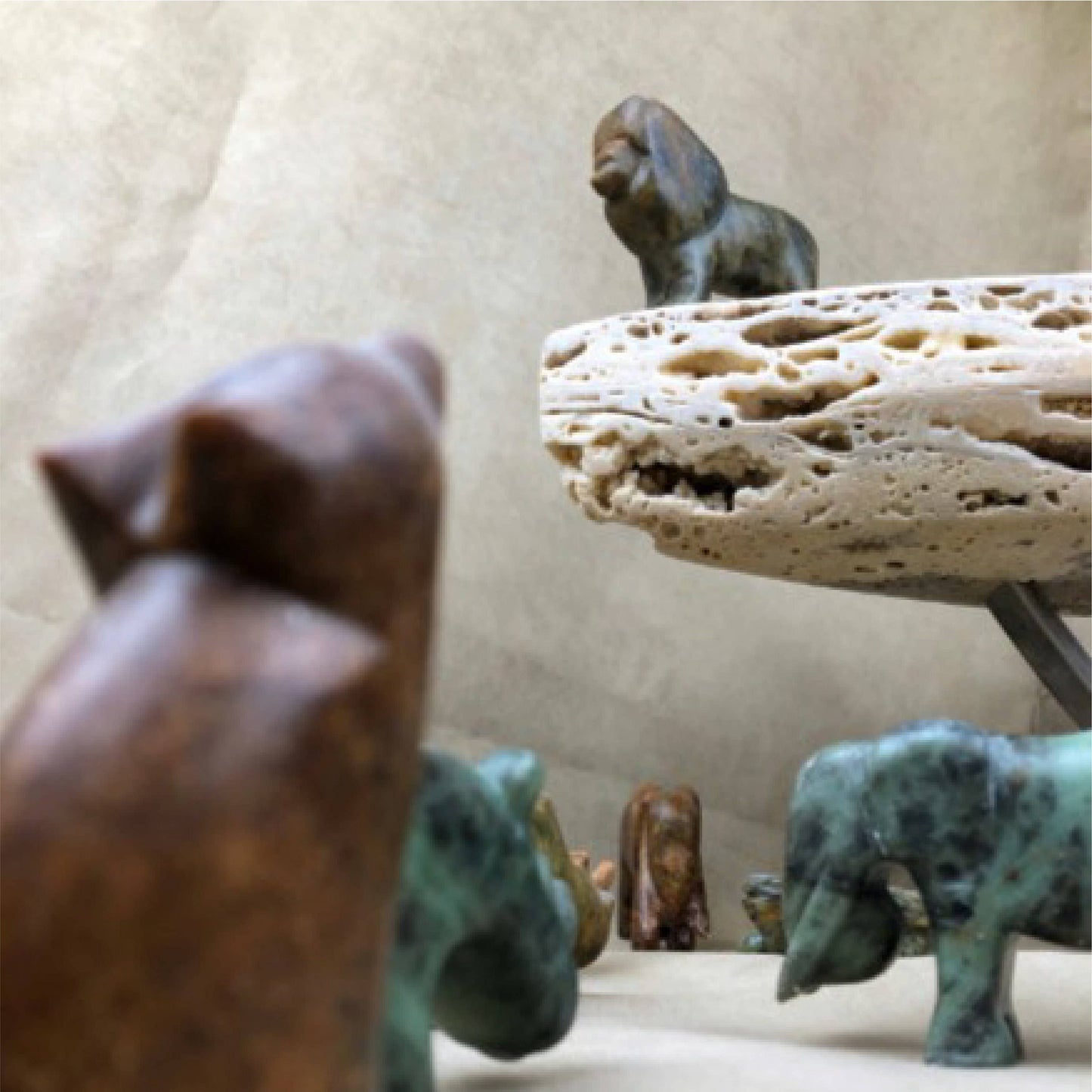 Lion Soapstone Carving and Whittling—DIY Arts and Craft Kit. All Kid-Safe Tools and Materials Included. For kids and adults 8 to 99+ Years.