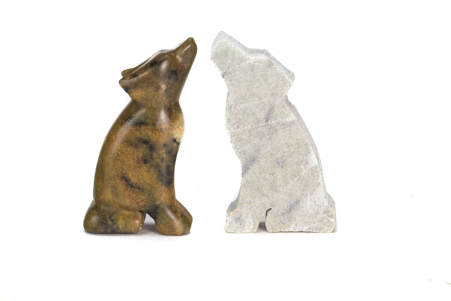 Wolf Soapstone Carving and Whittling—DIY Arts and Craft Kit. All Kid-Safe Tools and Materials Included. For kids and adults 8 to 99+ Years.
