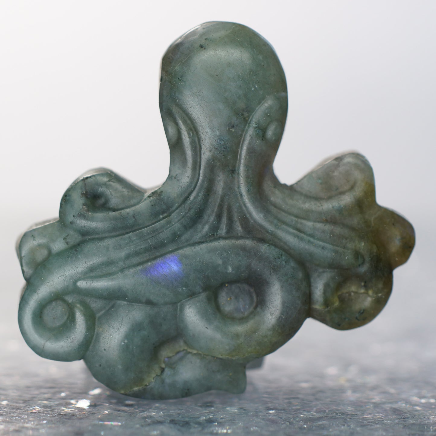 Octopus Labradorite - Carving