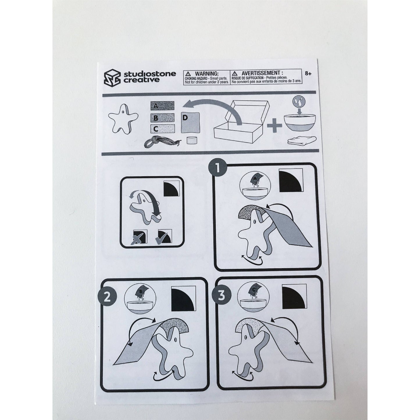 Sea Star Soapstone Pendant Jewelry Kit Carving & Whittl