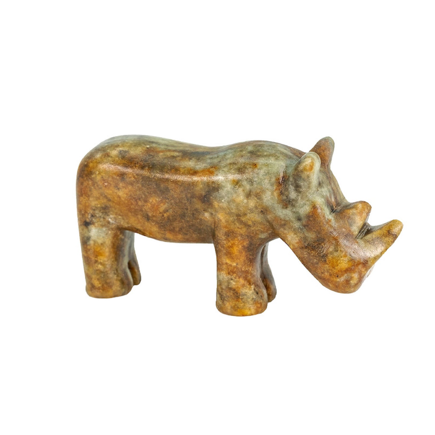 Rhino Soapstone Carving and Whittling—DIY Arts and Craft Kit. All Kid-Safe Tools and Materials Included. For kids and adults 8 to 99+ Years.