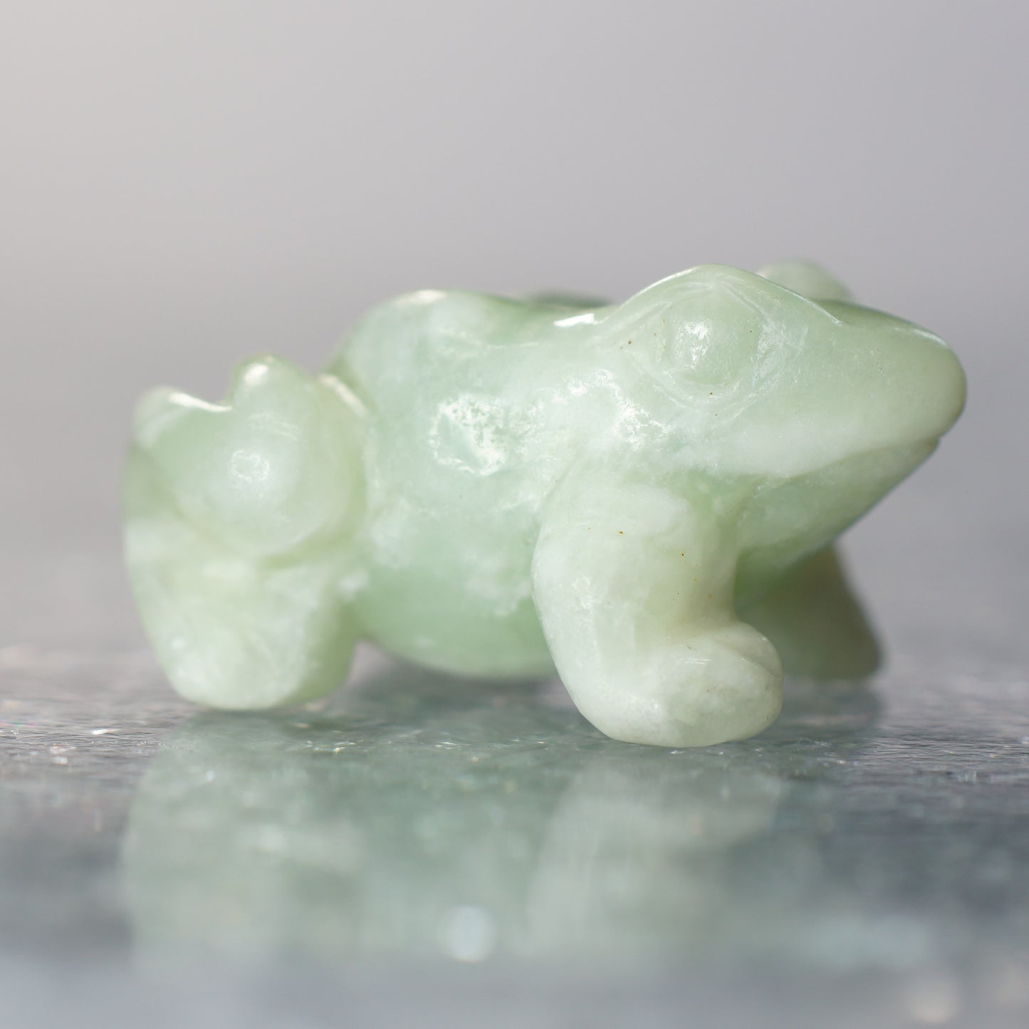 Jade Frog - 1” Carving