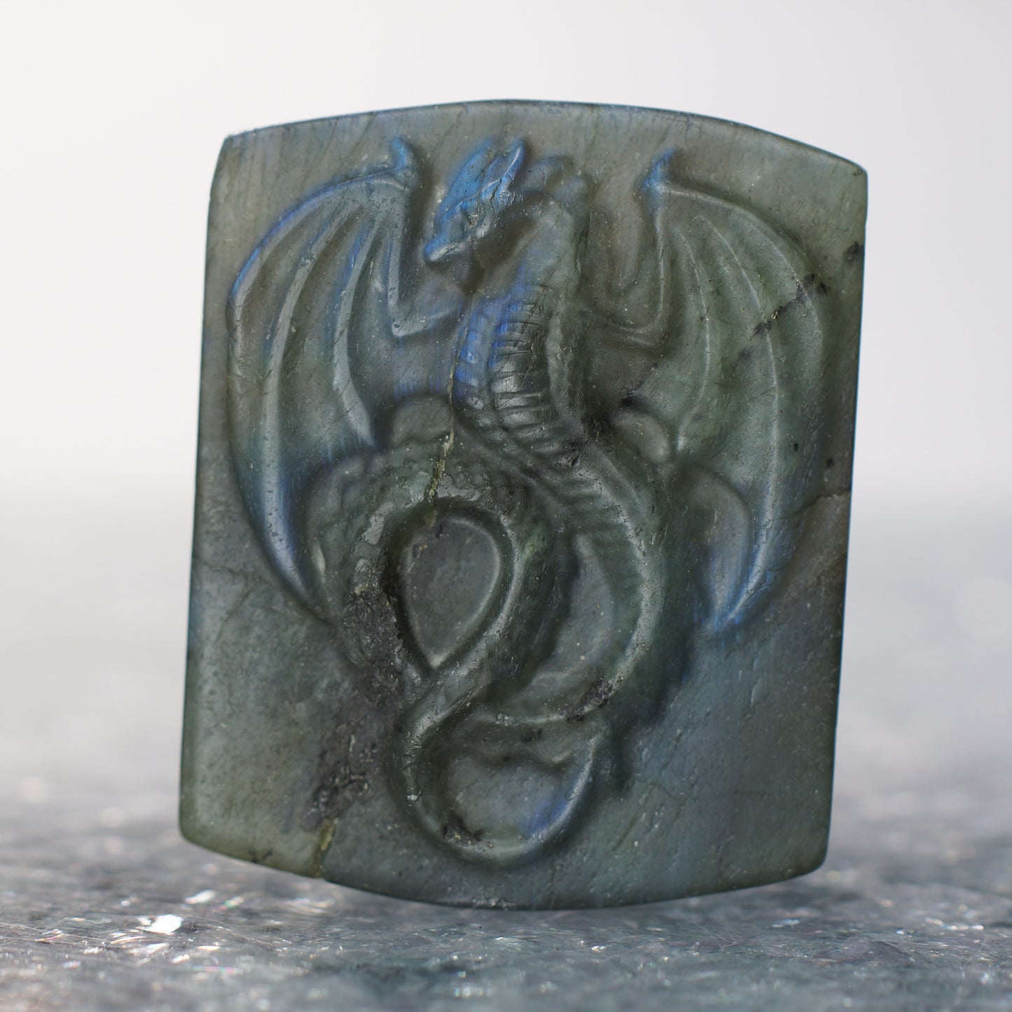 Dragon Labradorite - Carving