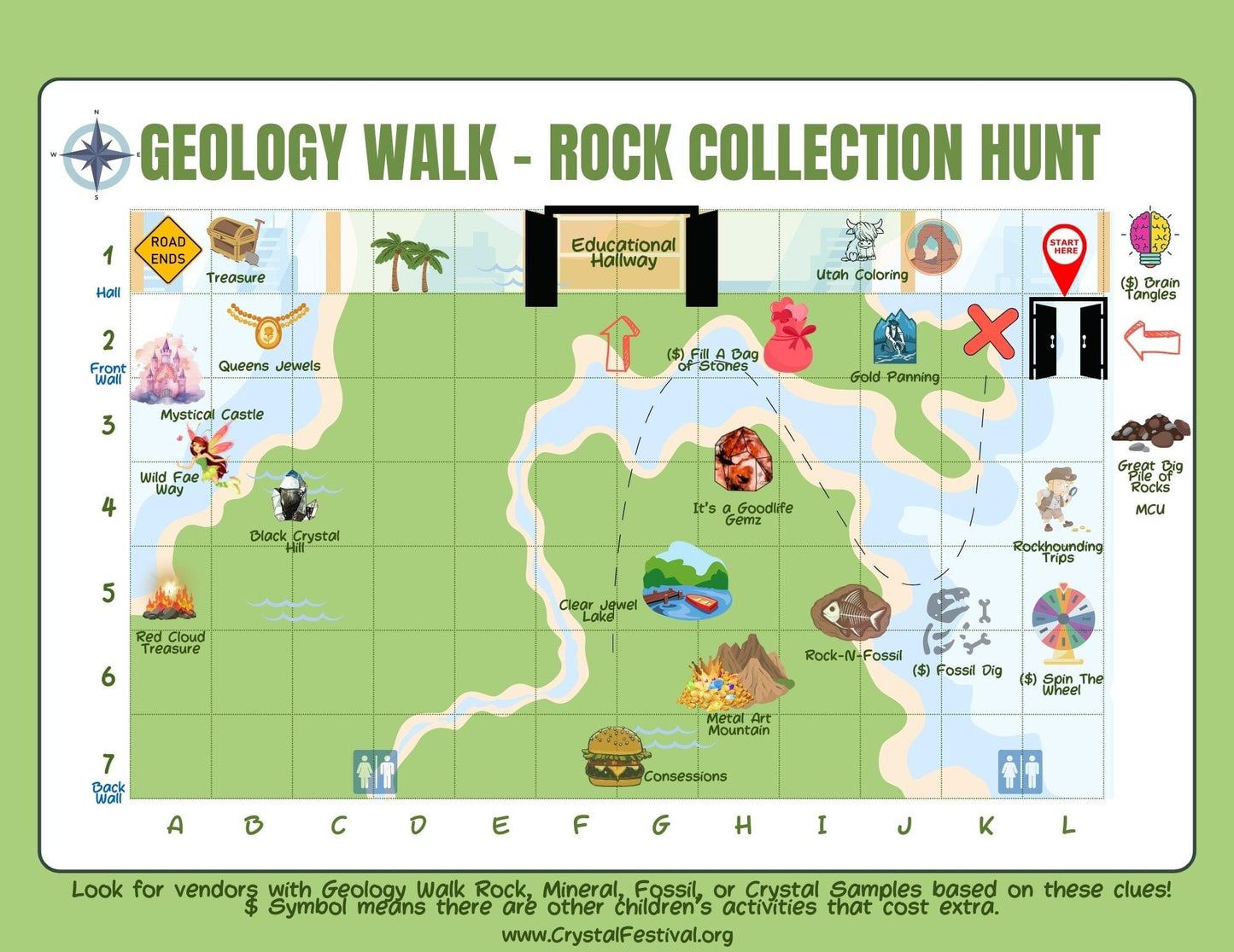 Geology Walk at The Crystal Festival