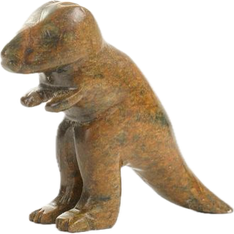 T-REX & TRICERATOPS Soapstone Carving Kit—DIY Art & craft