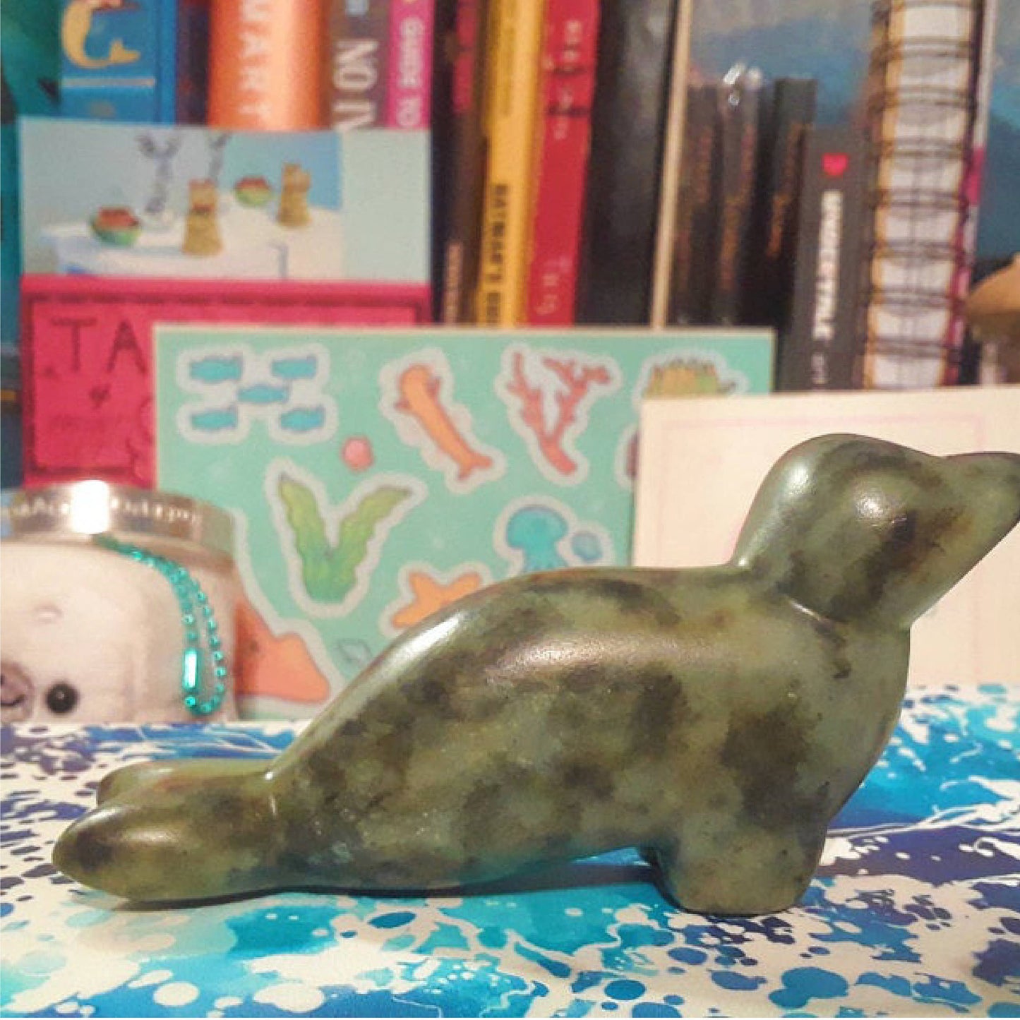 Seal Soapstone Carving and Whittling—DIY Arts and Craft Kit. All Kid-Safe Tools and Materials Included. For kids and adults 8 to 99+ Years.