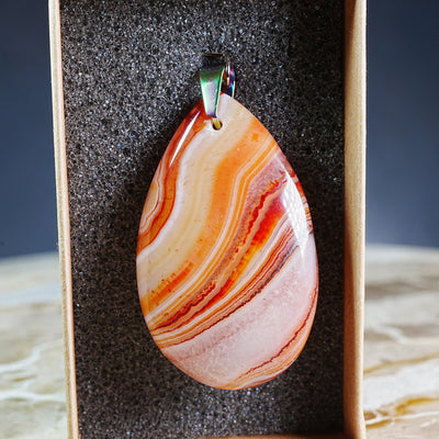 Dragon Scale Agate - Pendant