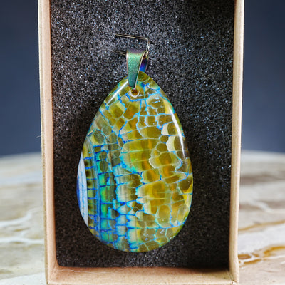 Dragon Scale Agate - Pendant