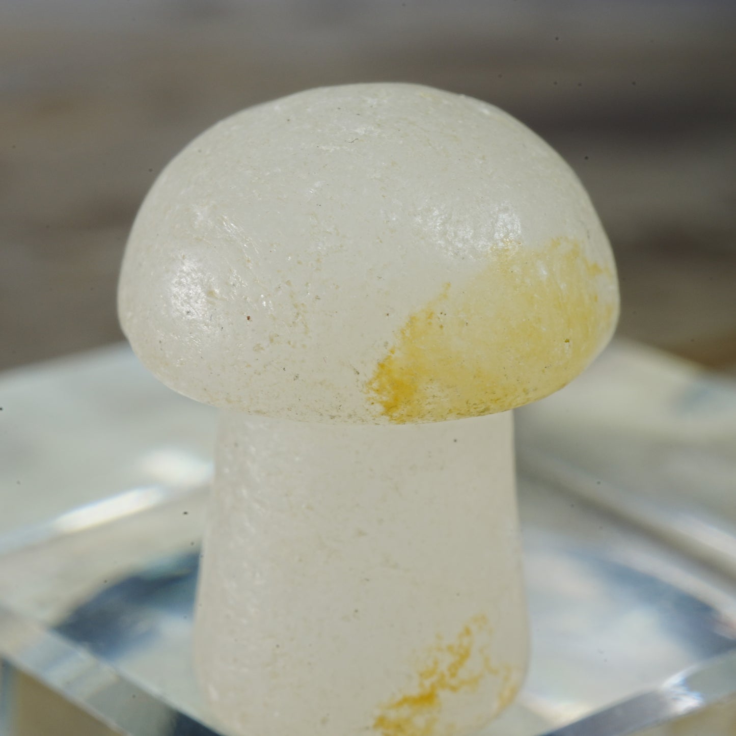 Quartz Mushroom - Carving