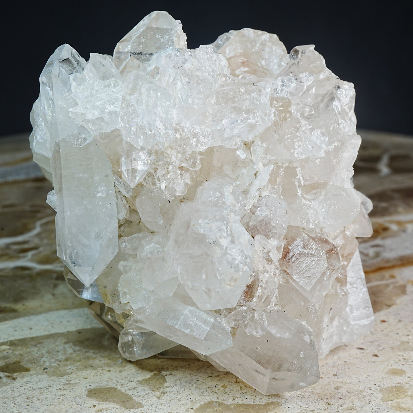 Quartz Cluster from Brazil - Mineral