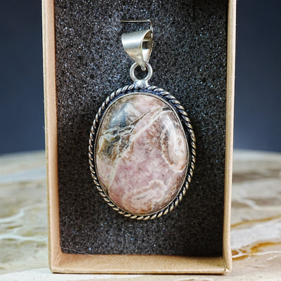 Rhodochrosite - Pendant