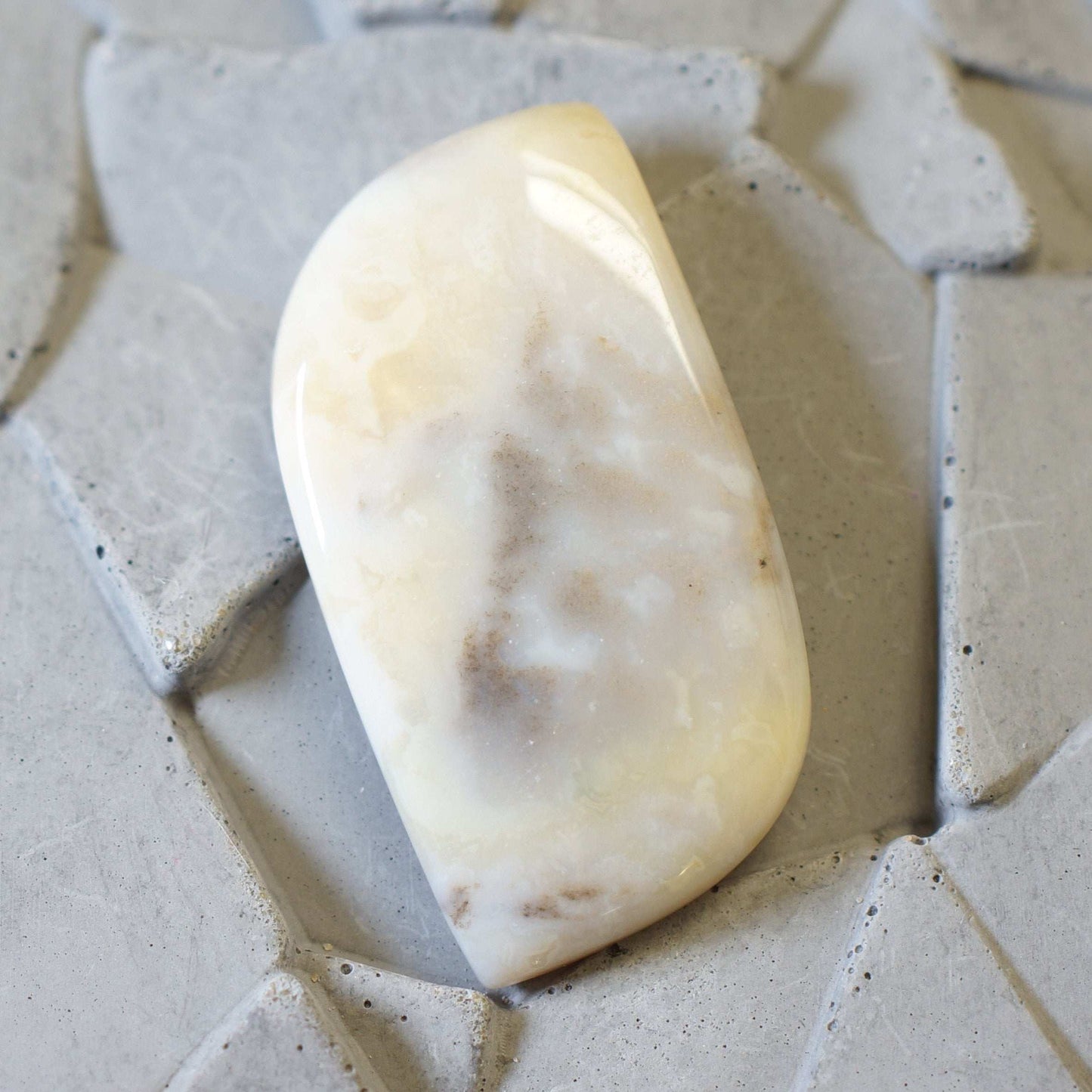Dendritic Cloud Agate - Cabochon *Exceptional*