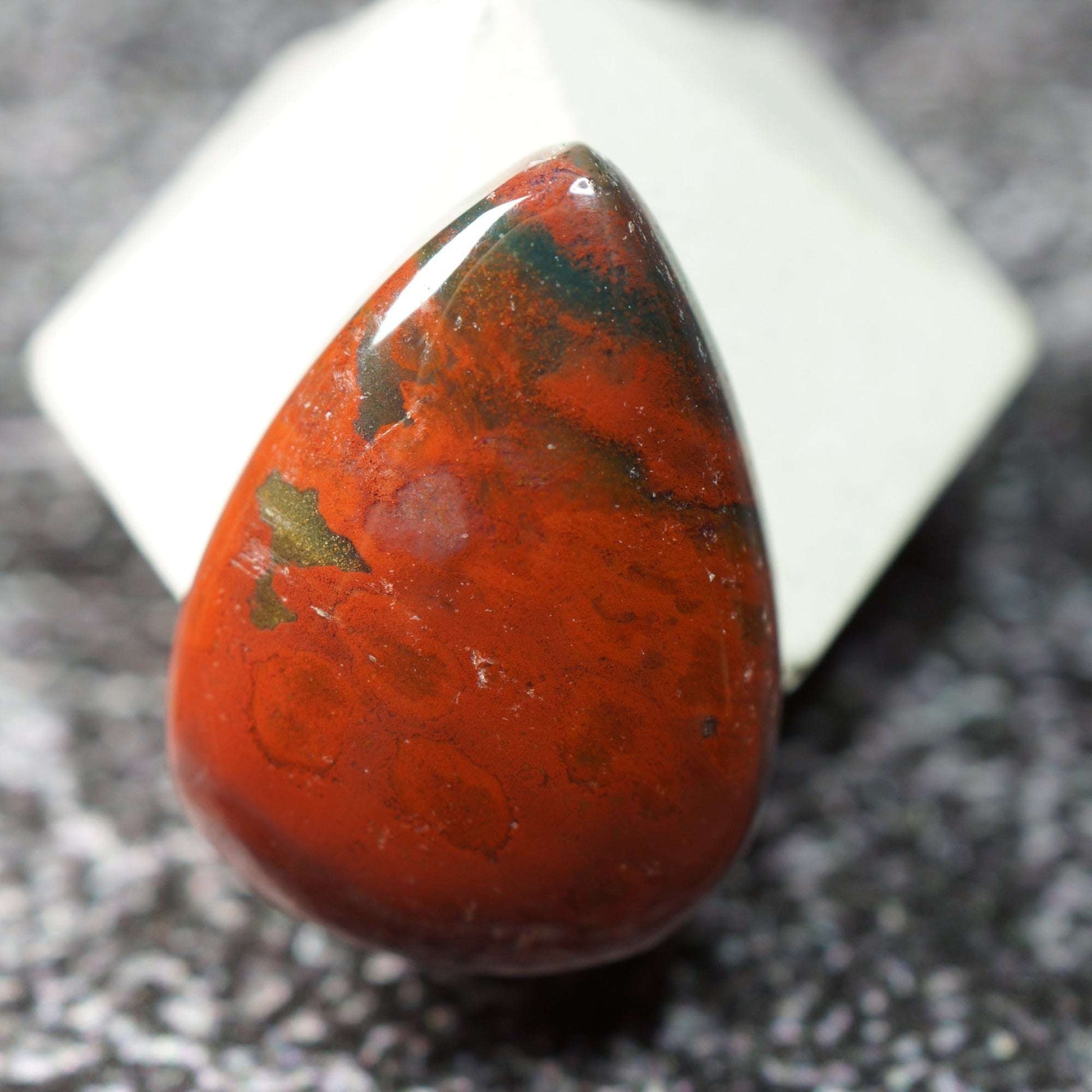 Dragon's Blood *Australian Bloodstone* - Cabochon