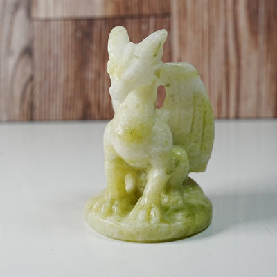 Serpentine Dragon - Carving