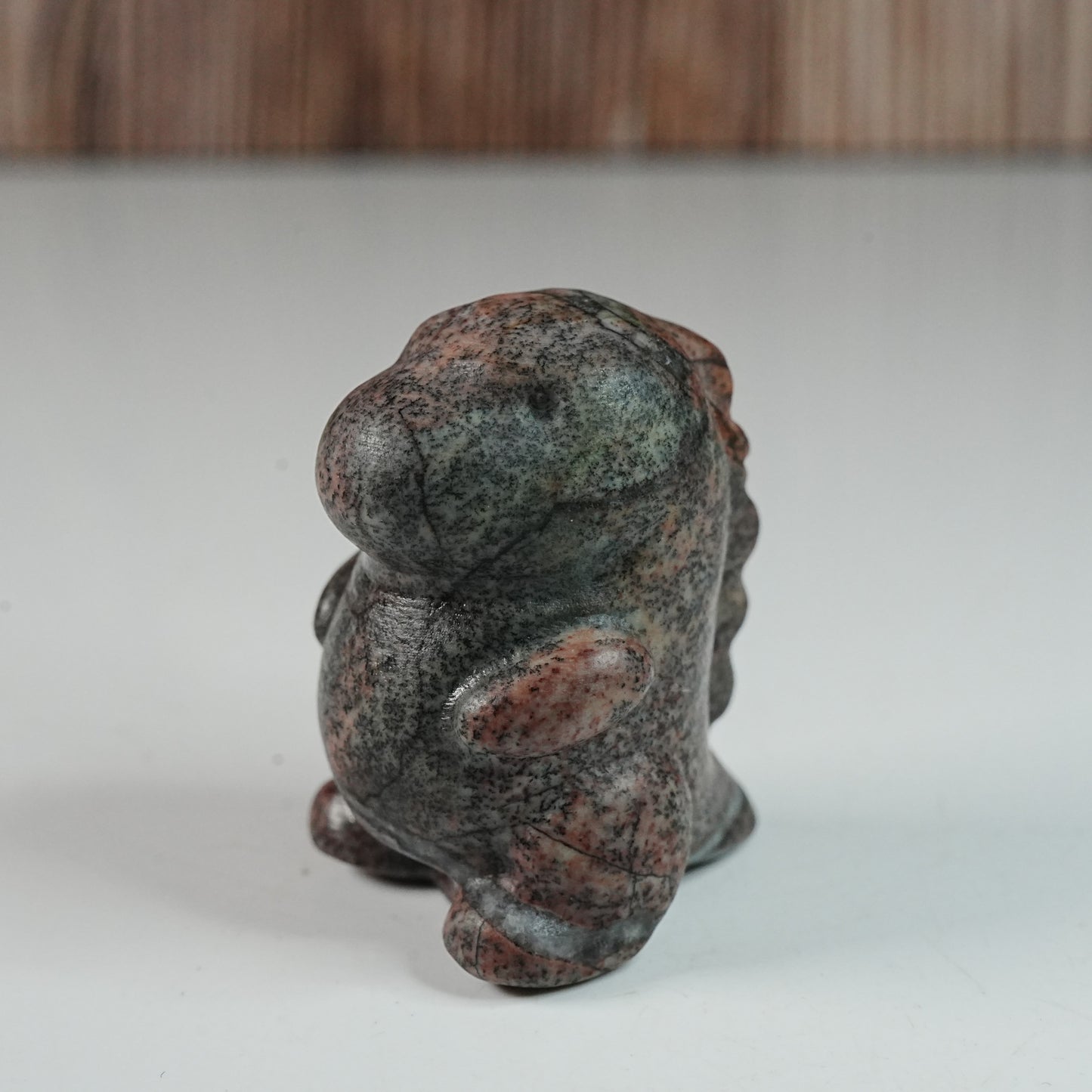 Dendritic Jasper Chubby Dinosaur - Carving